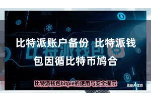 比特派账户备份 比特派钱包因循比特币鸠合
