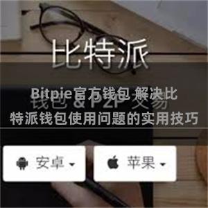 Bitpie官方钱包 解决比特派钱包使用问题的实用技巧