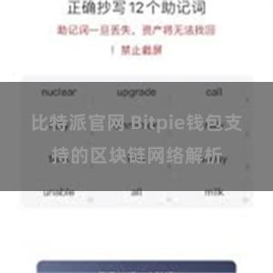 比特派官网 Bitpie钱包支持的区块链网络解析