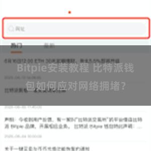 Bitpie安装教程 比特派钱包如何应对网络拥堵？