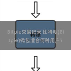 Bitpie交易记录 比特派(Bitpie)钱包适合何种用户？