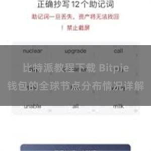 比特派教程下载 Bitpie钱包的全球节点分布情况详解