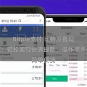 Bitpie支付 比特派提现教程：轻松实现快速提款，操作简单便捷