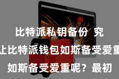 比特派私钥备份  究竟是什么让比特派钱包如斯备受爱重呢？最初